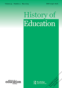 Cover image for History of Education, Volume 53, Issue 3, 2024