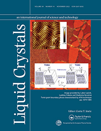 Cover image for Liquid Crystals, Volume 49, Issue 14, 2022