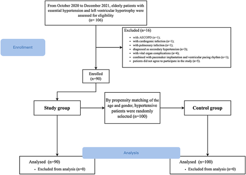 Figure 1 Patient enrollment flow chart.