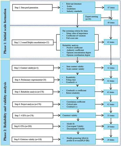 Figure 1 Scale development process.