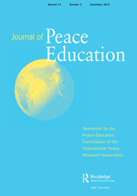 Cover image for Journal of Peace Education, Volume 12, Issue 3, 2015