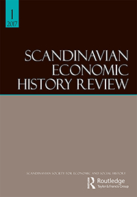Cover image for Scandinavian Economic History Review, Volume 65, Issue 1, 2017