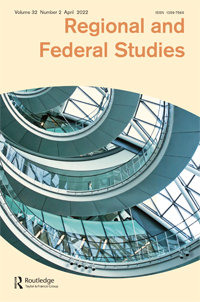 Cover image for Regional & Federal Studies, Volume 32, Issue 2, 2022