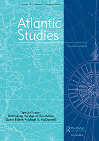 Cover image for Atlantic Studies, Volume 13, Issue 3, 2016