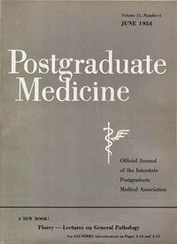 Cover image for Postgraduate Medicine, Volume 15, Issue 6, 1954