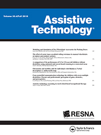 Cover image for Assistive Technology, Volume 30, Issue 4, 2018