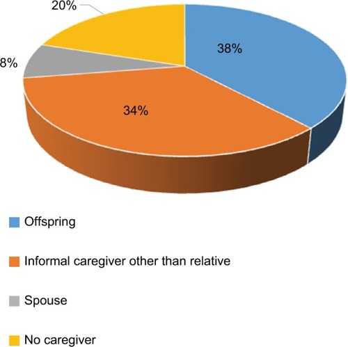 Figure 2 Distribution of informal caregivers.