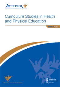 Cover image for Curriculum Studies in Health and Physical Education, Volume 14, Issue 2, 2023