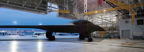 Figure 3. The B-21 bomber program will expand the number of US nuclear bomber bases. (Image: US Air Force)