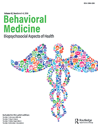 Cover image for Behavioral Medicine, Volume 42, Issue 2, 2016