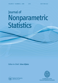 Cover image for Journal of Nonparametric Statistics, Volume 27, Issue 2, 2015
