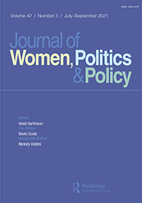 Cover image for Journal of Women, Politics & Policy, Volume 42, Issue 3, 2021