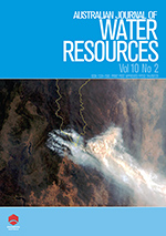 Cover image for Australasian Journal of Water Resources, Volume 10, Issue 2, 2006