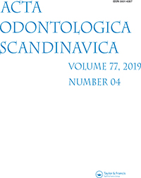 Cover image for Acta Odontologica Scandinavica, Volume 77, Issue 4, 2019