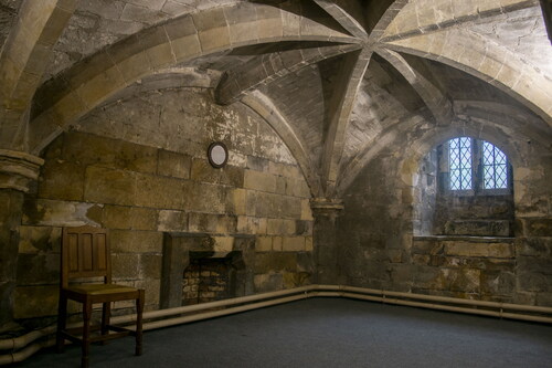 Fig. 5. Late-13th-century crypt in St Mary’s parish church, Beverley (Yorkshire). Subsequently altered, this was previously the charnel house associated with the mercers’ guild© Ian Atkins