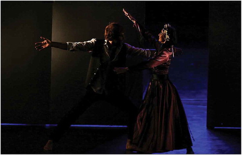 Figure 3. A ballet duet, photo by the author.