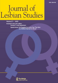 Cover image for Journal of Lesbian Studies, Volume 27, Issue 3, 2023