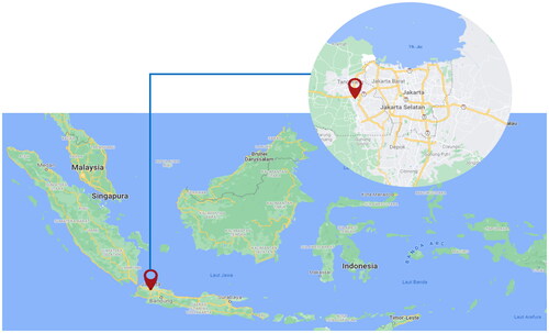 Figure 4. Case-study location in Alam Sutera, South Tangerang, Banten Province, Indonesia. Source: Google Maps.
