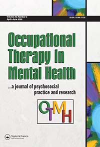 Cover image for Occupational Therapy in Mental Health, Volume 36, Issue 2, 2020