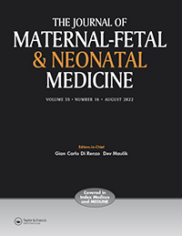 Cover image for The Journal of Maternal-Fetal & Neonatal Medicine, Volume 35, Issue 16, 2022