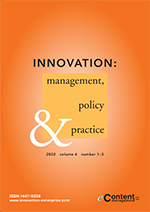 Cover image for Innovation, Volume 4, Issue 1-3, 2002
