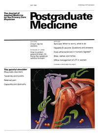Cover image for Postgraduate Medicine, Volume 73, Issue 5, 1983
