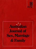 Cover image for Journal of Family Studies, Volume 2, Issue 4, 1981