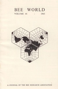 Cover image for Bee World, Volume 39, Issue 9, 1958