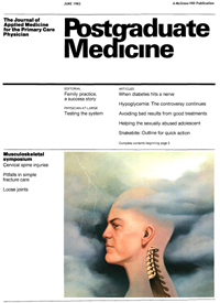 Cover image for Postgraduate Medicine, Volume 71, Issue 6, 1982