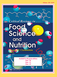 Cover image for Critical Reviews in Food Science and Nutrition, Volume 58, Issue 10, 2018