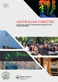 Cover image for Australian Forestry, Volume 85, Issue 4, 2022