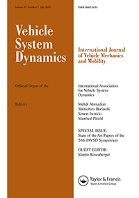 Cover image for Vehicle System Dynamics, Volume 53, Issue 7, 2015