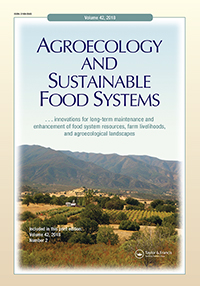 Cover image for Agroecology and Sustainable Food Systems, Volume 42, Issue 2, 2018