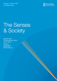 Cover image for The Senses and Society, Volume 12, Issue 2, 2017