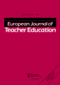 Cover image for European Journal of Teacher Education, Volume 40, Issue 1, 2017