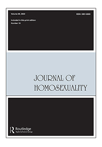 Cover image for Journal of Homosexuality, Volume 69, Issue 10, 2022