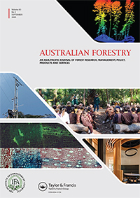 Cover image for Australian Forestry, Volume 83, Issue 3, 2020