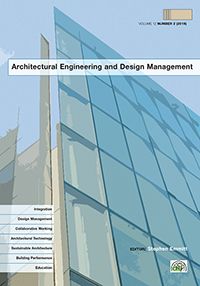 Cover image for Architectural Engineering and Design Management, Volume 12, Issue 2, 2016
