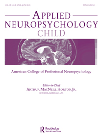 Cover image for Applied Neuropsychology: Child, Volume 12, Issue 2, 2023