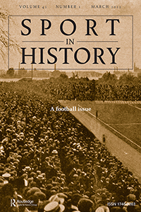 Cover image for Sport in History, Volume 42, Issue 1, 2022