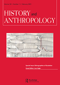 Cover image for History and Anthropology, Volume 32, Issue 1, 2021