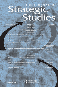 Cover image for Journal of Strategic Studies, Volume 44, Issue 2, 2021