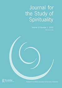 Cover image for Journal for the Study of Spirituality, Volume 10, Issue 1, 2020