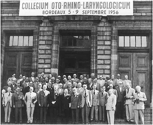 Figure 6. Collegium meeting, Bordeaux, 5–8 September 1956. Source: Archives of the Collegium.