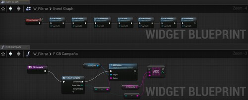 Figure 17. W2.a. Construction of each dropdown menu.