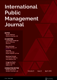 Cover image for International Public Management Journal, Volume 21, Issue 5, 2018