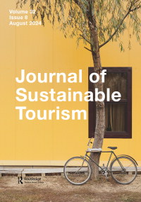 Cover image for Journal of Sustainable Tourism, Volume 32, Issue 8, 2024