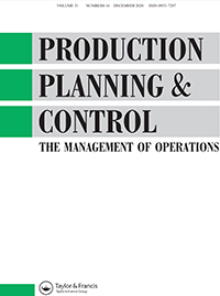 Cover image for Production Planning & Control, Volume 31, Issue 16, 2020