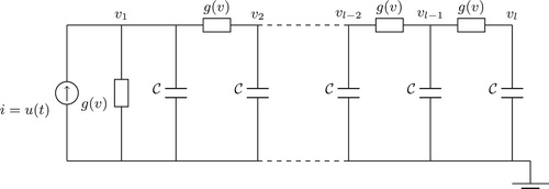 Figure 1. Nonlinear RC circuit.