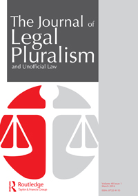 Cover image for Legal Pluralism and Critical Social Analysis, Volume 48, Issue 1, 2016